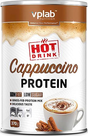 Протеиновый напиток с кофеином Vplab Cappuccino Protein