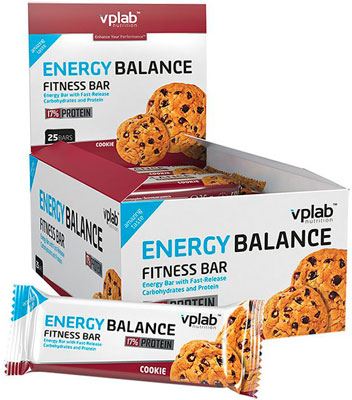 Энергетический батончик Energy Balance Fitness Bar от Vplab