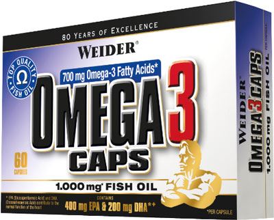 Жирные кислоты Omega 3 Caps от Weider