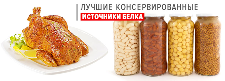 Лучшие консервированные источники белка