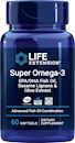 Жирные кислоты Life Extension Super Omega-3 EPA DHA с Лигнанами Кунжута и Экстрактом Оливы