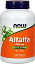 Люцерна NOW Alfalfa 650mg