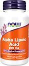 Альфа-липоевая кислота NOW Alpha Lipoic Acid 250mg 120 капс