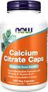 Кальций NOW Calcium Citrate Caps 240 капс