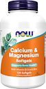 Кальций и магний NOW Calcium Magnesium Softgels