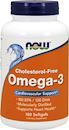 Рыбий жир NOW Cholesterol-Free Omega-3