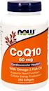 Коэнзим с омега-3 NOW CoQ10 60mg with Omega-3 Fish Oil 240
