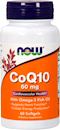 Коэнзим Q10 с омегой-3 NOW CoQ10 60mg with Omega-3 Fish Oil