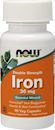 Железо NOW Iron 36 мг