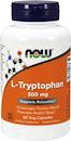 Аминокислота триптофан NOW L-Tryptophan 500mg