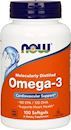 Жирные кислоты Омега-3 NOW Omega-3