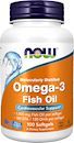 Жирные кислоты Омега-3 NOW Omega-3