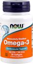 Жирные кислоты Омега-3 NOW Omega-3