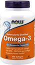 Жирные кислоты Омега-3 NOW Omega-3 200 капс