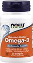 Жирные кислоты Омега-3 NOW Omega-3 30 капс