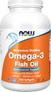 Жирные кислоты Омега-3 NOW Omega-3 500 капс