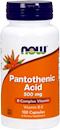 Пантотеновая кислота NOW Pantothenic Acid