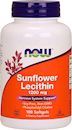 Лецитин NOW Sunflower Lecithin 1200 мг 100 капс
