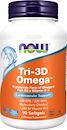 Омега 3 с витамином Д3 NOW Tri-3D Omega