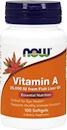 NOW Vitamin A 25000 IU from Fish Liver Oil
