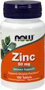 Глюконат цинка NOW Zinc Gluconate 50 мг 100 таб