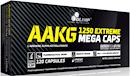 Аргинин альфа-кетоглютарат Olimp AAKG 1250 Extreme Mega Caps 120 caps