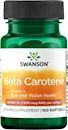 Бета каротин Swanson Beta Carotene 25000 МЕ 100 капс