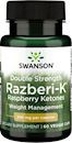 Кетоны малины Swanson Double Strength Razberi-K Raspberry Ketones 200 мг 60 капс