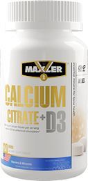 Maxler Calcium Citrate Plus D3