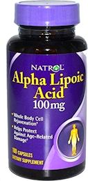 Натрол Alpha Lipoic Acid 100мг 100 капс