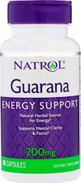 Энергетики Natrol Guarana 200 мг 90 капс