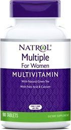 Витамины для женщин Natrol Multiple For Women Multivitamin