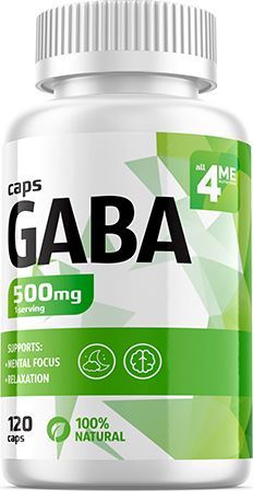 Гамма-аминомасляная кислота 4Me Nutrition GABA 120 капс