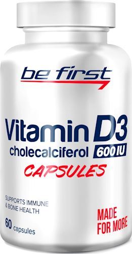 Витамин Д3 Be First Vitamin D3 600МЕ