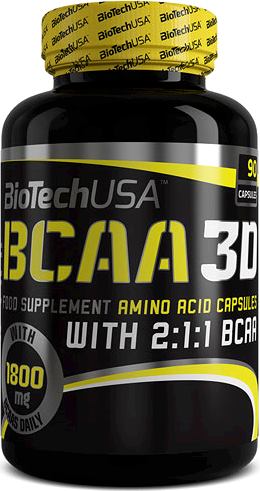 BCAA аминокислоты BioTech USA BCAA 3D