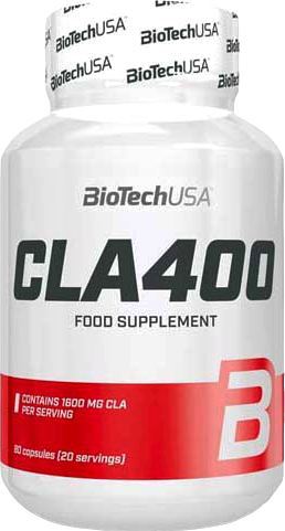 Конъюгированная линолевая кислота BioTech USA CLA 400 80 капс