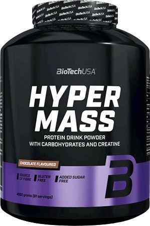 BioTech Hyper Mass 5000 - высококалорийный гейнер