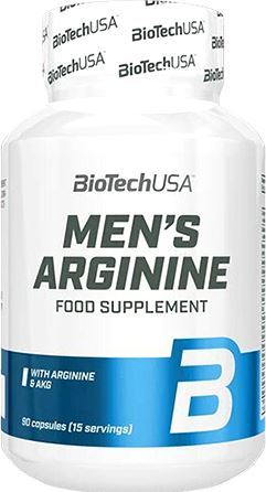 Аргинин BioTech USA Mens Arginine 90 капс