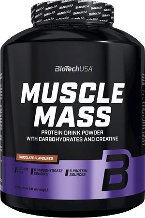 Гейнер BioTech USA Muscle Mass 2270 г