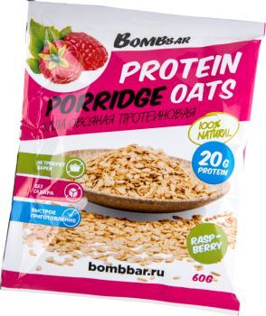 Овсяная каша с белком BombBar Protein Porridge Oats 60 г