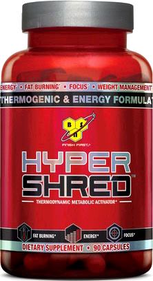 Жиросжигатель и энергетик BSN Hyper Shred
