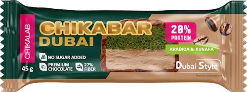 Протеиновый батончик Chikalab ChikaBar Dubai