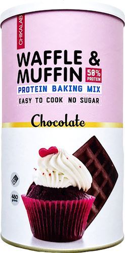 Смесь для вафель и кексов Chikalab Waffle Muffin Protein Baking Mix 480 г
