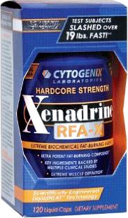 Жиросжигатели Cytogenix Xenadrine RFA-X