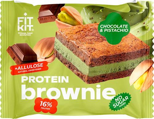 Протеиновое пирожное FIT KIT Protein Brownie