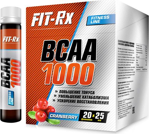 BCAA аминокислоты FIT-Rx BCAA 1000 Fitness Line