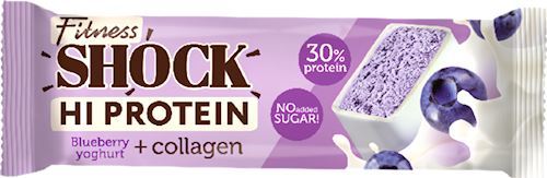 Спортивный батончик с коллагеном Fitness SHOCK Hi Protein Collagen Bar