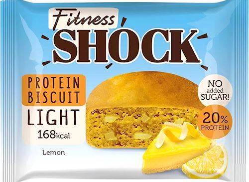 Протеиновое печенье Fitness SHOCK Protein Biscuit Light