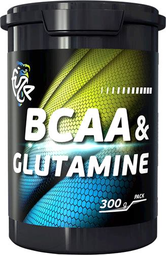 BCAA аминокислоты Fuze BCAA + Glutamine