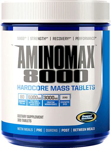 AminoMax 8000 - аминокислоты от Gaspari